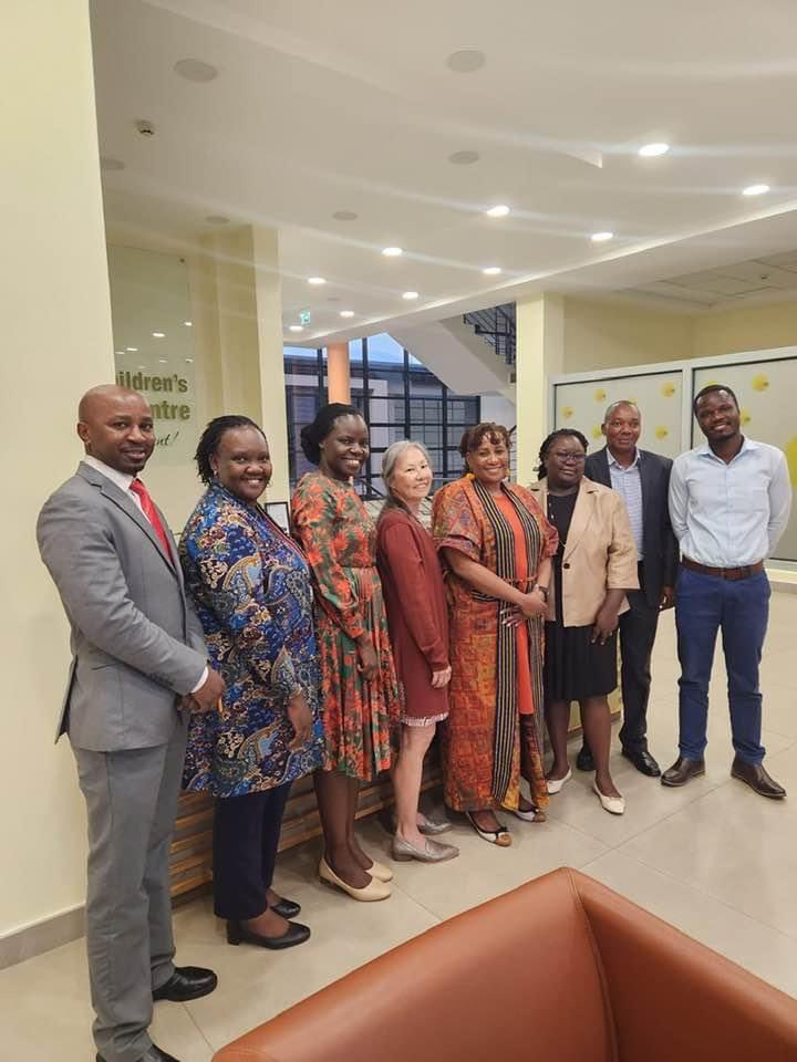 nsdcc_kenya's tweet photo. The @nsdcc_kenya and @NASCOP leads visited a gender-based violence prevention &amp; response center funded by the Jordan Foundation near USIU on Thika Road. The center offers counseling, medical assistance, and community education to promote healthy relationships.#EndGBV https://t.co/3HTbwRHPWf