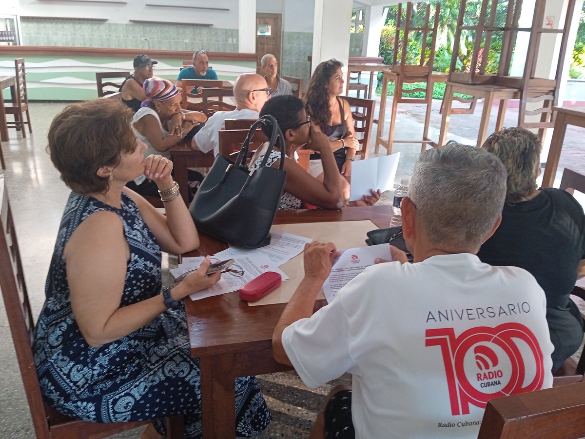Desde Las Yagrumas en #Artemisa se siente la radio. la #RadioCubana en el 35 Concurso de Programa de su festival nacional #RadioCubanaEnFestival <a href="/Isnail76/">Isnail Albiza</a> <a href="/GladysArtemisa/">Gladys Martínez Verdecia</a> <a href="/YuzaimaCardona/">Yuzaima Cardona</a> <a href="/alfonso_noya/">Alfonso Noya Martínez🇨🇺</a> <a href="/LuisMorlote/">Luis Morlote Rivas</a>