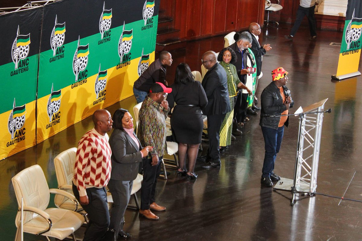 GautengANC's tweet photo. Memorial Service of Comrade Pravin Gordhan taking place at the Johannesburg City Hall
#HambaKahleCdePG
#RIPPravinGordhan https://t.co/J604dYMo7e