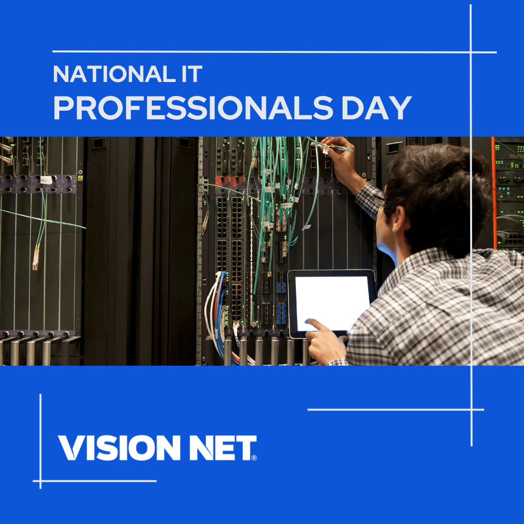 visionnetinc's tweet photo. Happy National IT Professionals Day! A big thank you to the Vision Net IT team for keeping our systems running smoothly and our data secure. Your hard work and expertise are invaluable!

#NationalITProfessionalsDay #VisionNet #ITHeroes https://t.co/UGt21uzBBU