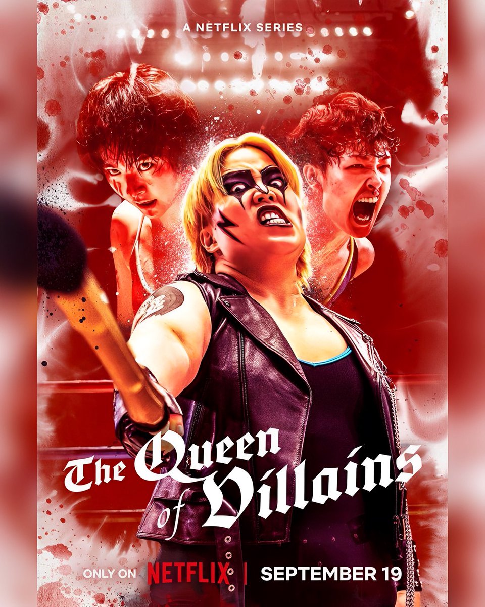 ⏳ Just 2 days until "The Queen of Villains" premieres on Netflix! 🎥✨ This five-episode biopic series dives deep into the life and career of '80s wrestling icon, Dump Matsumoto. A trailblazer in Japan, she became a legend and even made waves in WWE alongside Bull Nakano as The