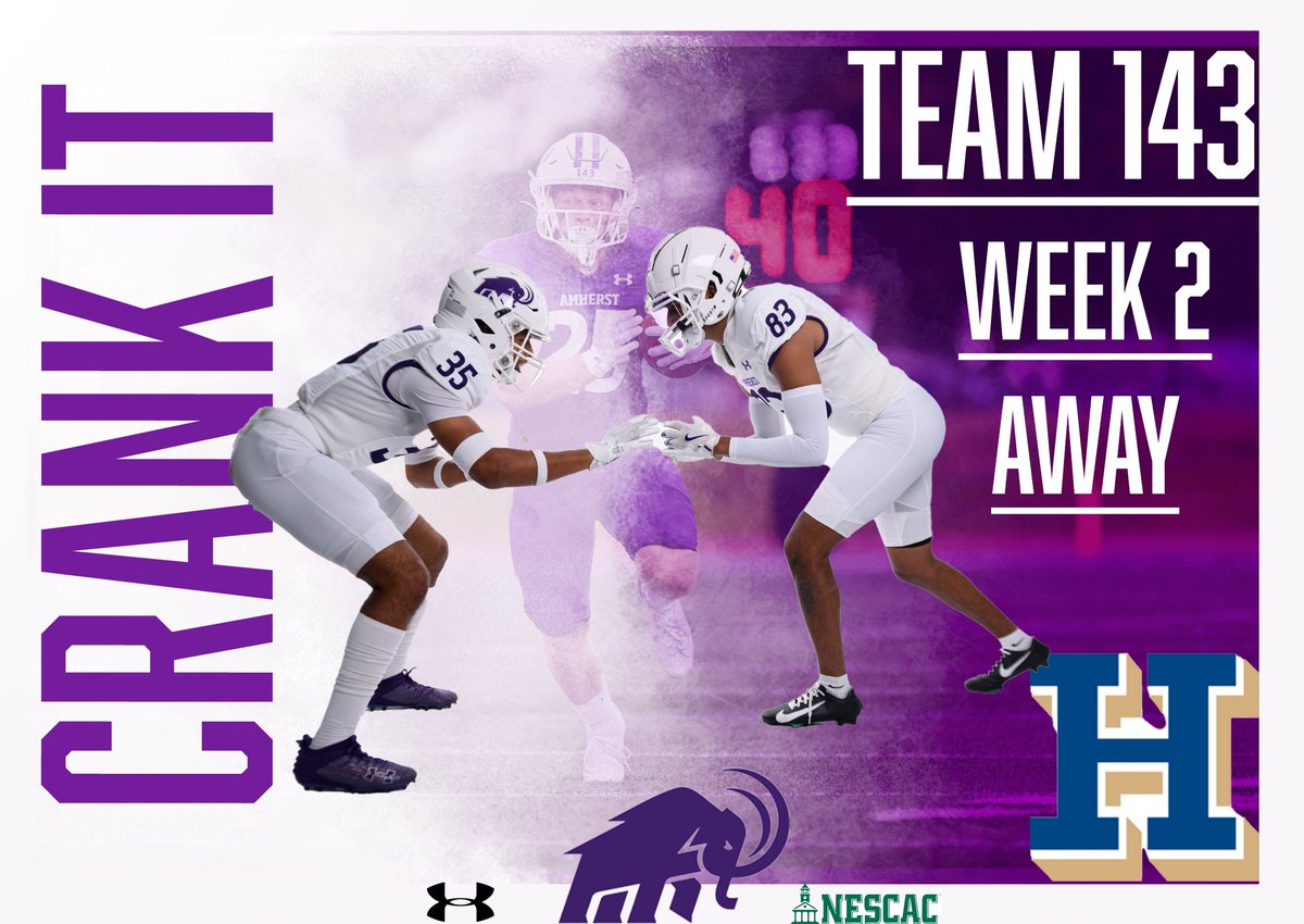 Amherst College Football tweet media
