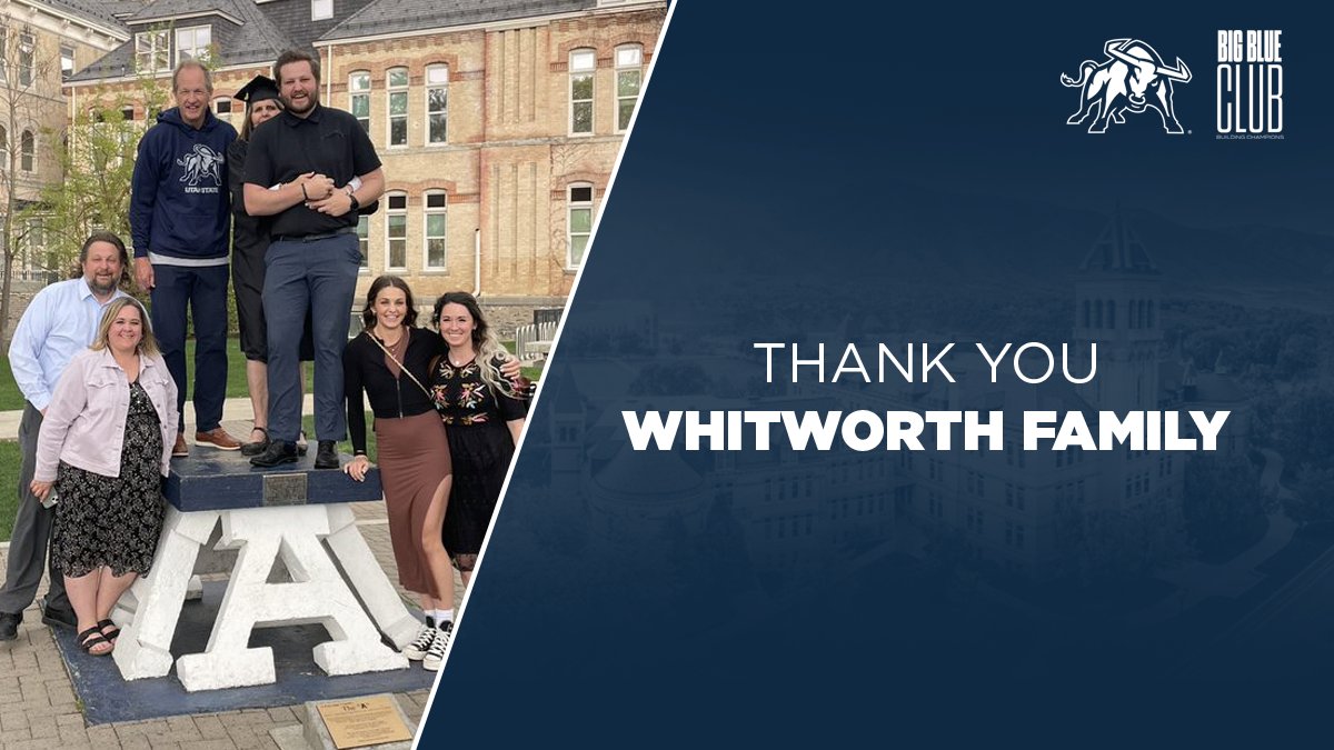 The future of #Aggie athletics will not be forged alone. Our fans and supporters continue to be the catalyst for our success. 

We are forever grateful for the Whitworth family and their investment in the Reach and Rise campaign.

Story ➡️ bit.ly/3TzpF49