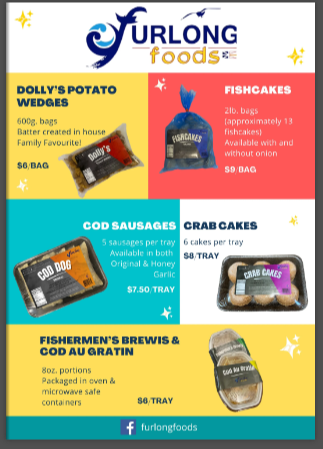 Brookside Intermediate's 2nd Annual Fish Cake Fundraiser kicked off this week. Look at the wonderful products available from Furlong's Foods! <a href="/BrooksideInt/">Brookside Intermediate</a>