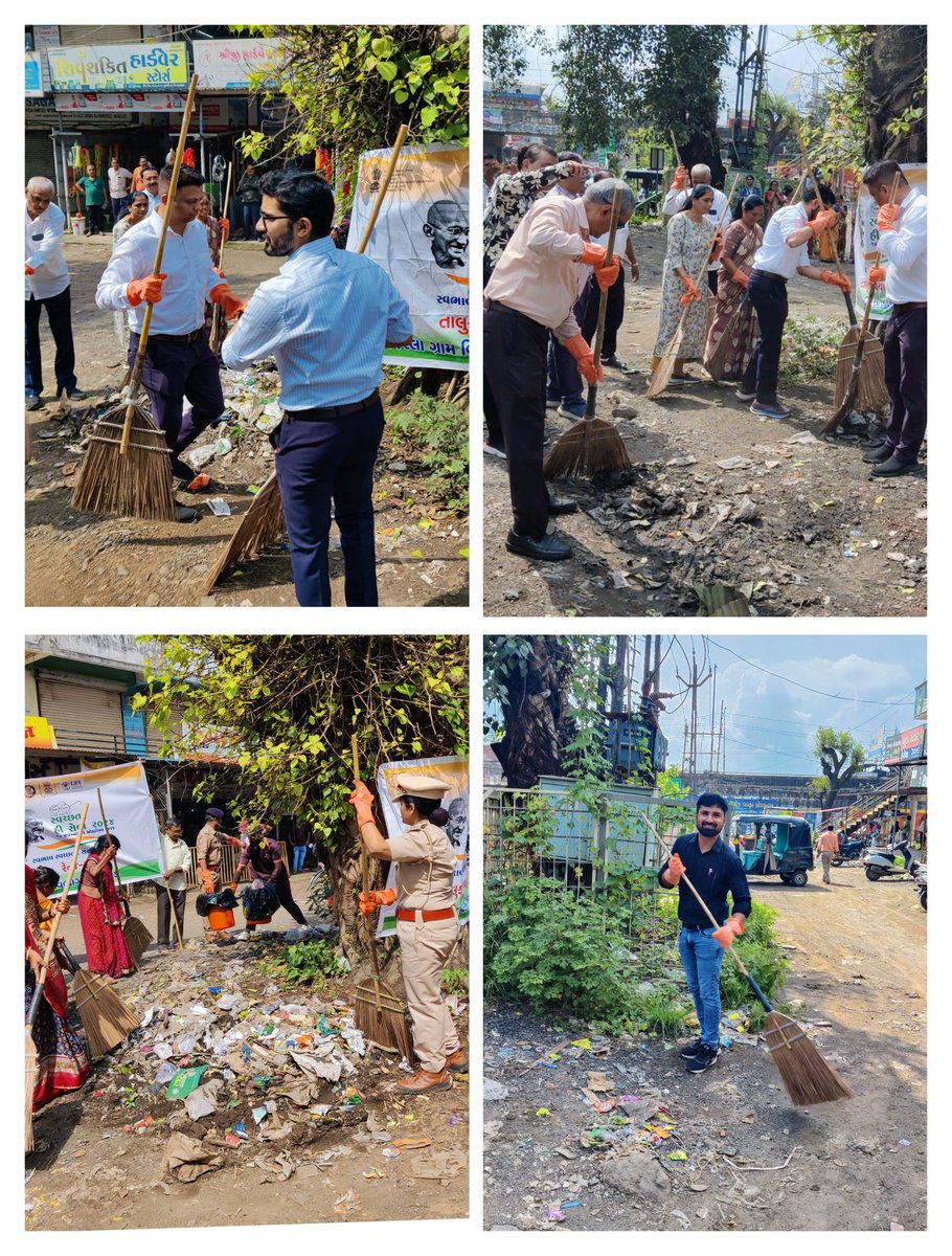 સ્વચ્છ ભારત મિશન અંતર્ગત 'સ્વછતા હી સેવા'  અભ્યાન ૨૦૨૪નાં ભાગરૂપે આજ રોજ ડુંગરી ગામે જાહેર સ્થળોએ સાંસદ સભ્યશ્રી વલસાડ, કલેકટર સાહેબશ્રી વલસાડ, ડીડીઓ સાહેબશ્રી  વલસાડ તથા ગામજનો દ્રારા સામુહિક સફાઈની કામગીરી કરવામાં આવી.
<a href="/collectorvalsad/">Collector Valsad</a> <a href="/DDO_VALSAD/">DDO Valsad</a> <a href="/tdovalsad1/">𝐓𝐃𝐎 𝐕𝐀𝐋𝐒𝐀𝐃</a>
