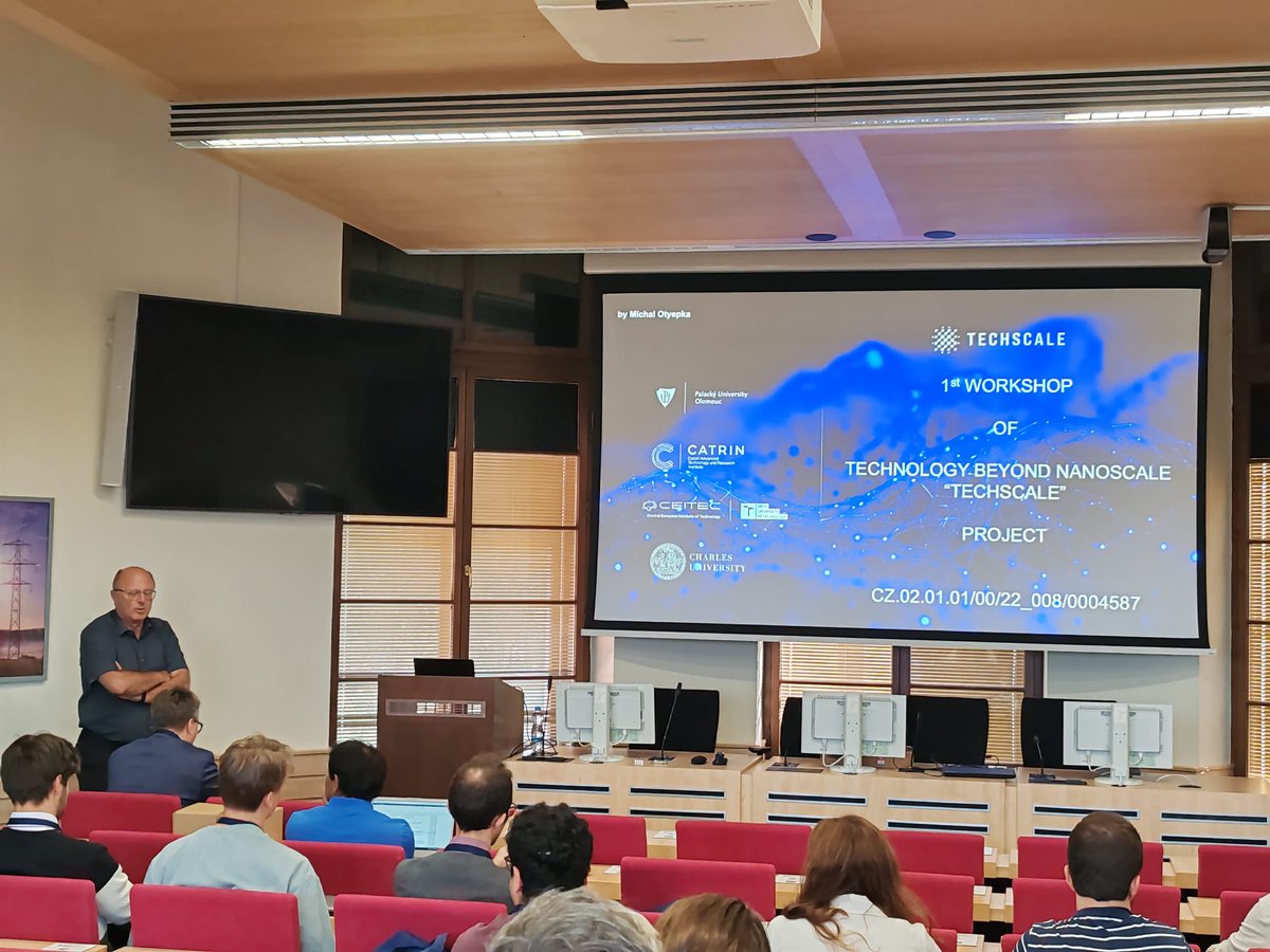 CatrinUP's tweet image. The #TECHSCALE conference starts today! 🚀 We are looking forward to the scientific discussions and the results of the collaboration between @UPOlomouc, @UniKarlova and @Ceitec @VUTvBrne. @PumeraGroup @FutureEnergyLab
