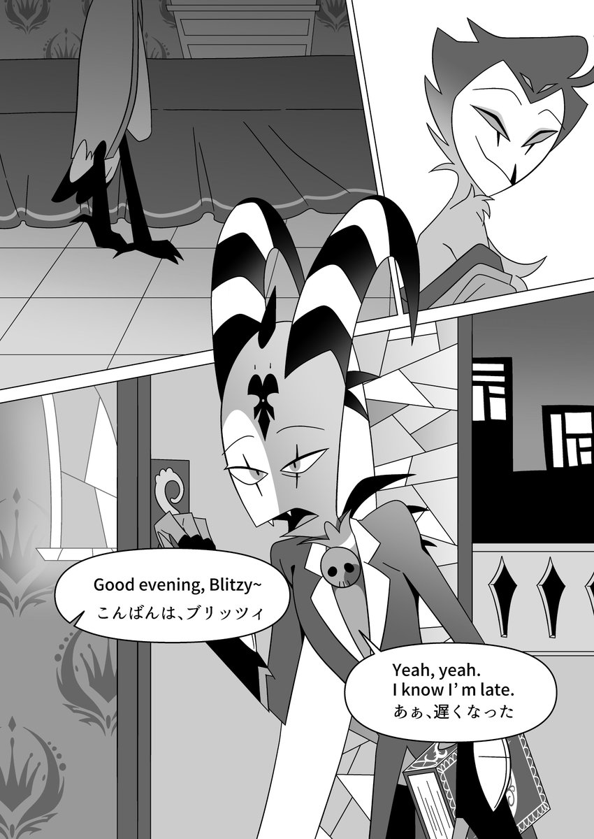 ankoekk's tweet photo. A story about two souls switching.😈🔄🦉
#HelluvaBossFanart #stolitz https://t.co/U9LokUH2Re