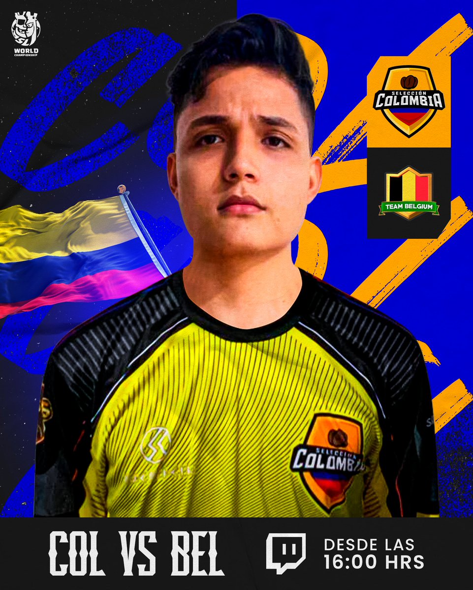 𝙷𝚘𝚢 𝚟𝚘𝚕𝚟𝚎𝚖𝚘𝚜 𝚊 𝚕𝚊 𝚊𝚛𝚎𝚗𝚊, 𝚌𝚘𝚗 𝚕𝚊 𝚖𝚒𝚜𝚖𝚊 𝚒𝚕𝚞𝚜𝚒ó𝚗 🙌🏼🇨🇴

🆚 Bélgica 🇧🇪
⏰4: 00 pm (hora COL)
🏆🎮 Mundial de Clash Royale <a href="/CR_Supremacy/">Supremacy League</a>
📺 En vivo: twitch.tv/by_alexis17

𝒱𝒶𝓂𝑜𝓈 𝒞𝑜𝓁𝑜𝓂𝒷𝒾𝒶 
#GOCOL🇨🇴