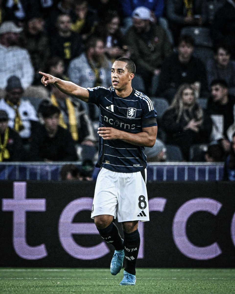 Youri Tielemans scores Aston Villa's first goal in the European Cup/Champions League in 41 years ⭐️