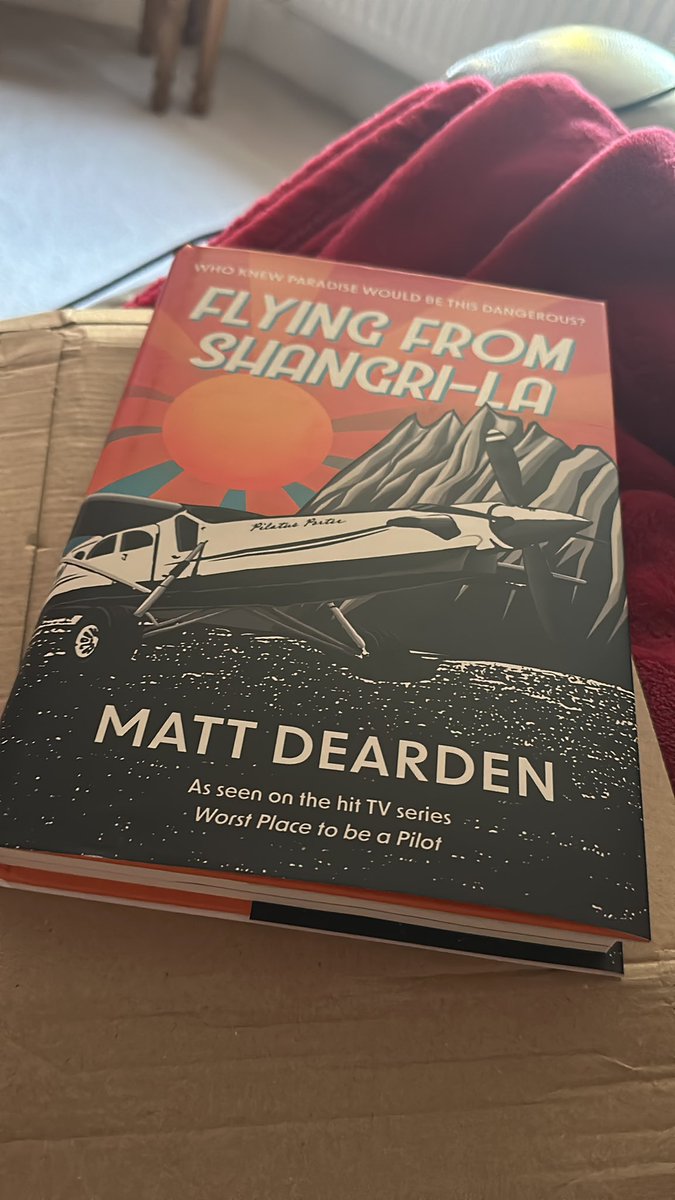 Look what arrived today… just need a day of sitting around to read it now <a href="/IndoPilot/">Matt Dearden</a>
