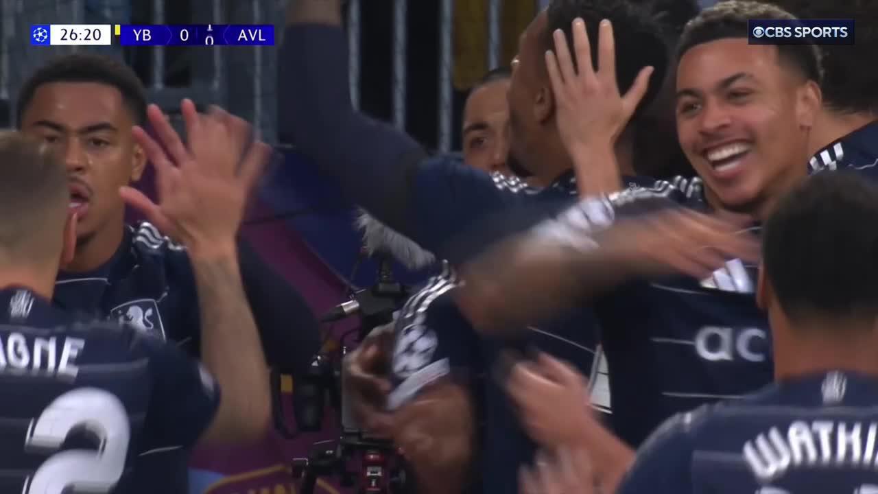 It only took Unai Emery's Aston Villa 26 minutes to score their first Champions League goal, courtesy of a perfect strike from Youri Tielemans! ⚡️
