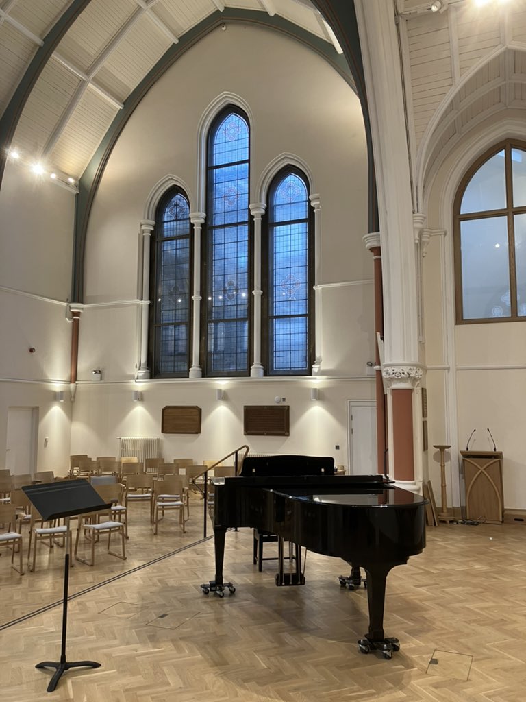 Looking forward to my next recital at Downing Place URC in Cambridge tomorrow. This time I’m accompanying violinist Shulah Oliver-Smith in our first recital together as the Rockingham Duo. Our programme will include ‘Spring Song’ by friend and composer Mark Bellis.
