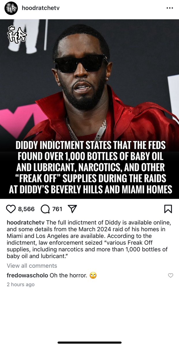 Fredowascholo's tweet image. At some point they really need to leave this man alone. They’ve raided him 2-3x now and never find ANYTHING other than guns, weed, lube and baby oil..shit EVERYBDOY got in their house! Shit gettin old already. Let the man be.