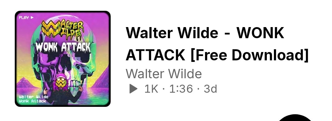 Thank you for the support on my new one "WONK ATTACK" 

Ily 🖤

linktr.ee/itswalterwilde