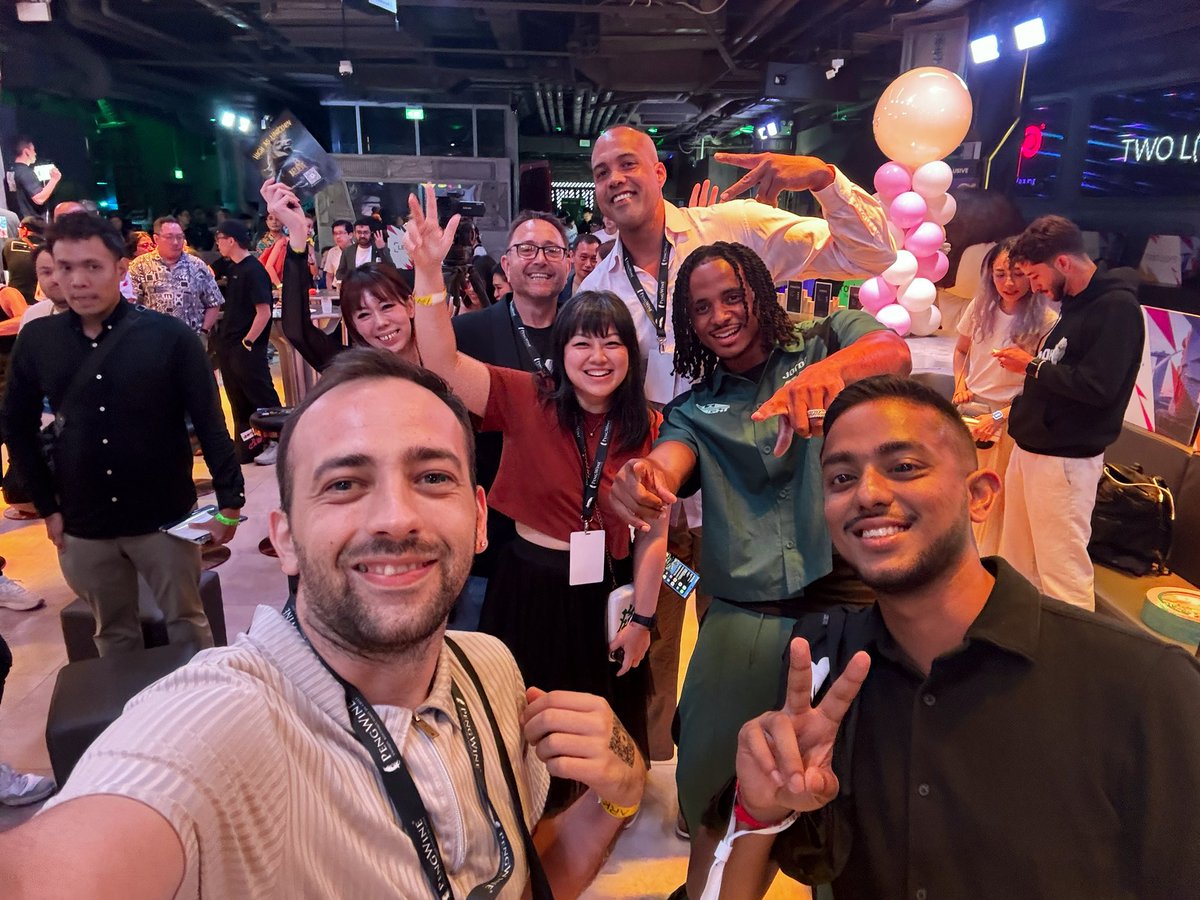High As Unicorn (@highasunicorn) on Twitter photo Still reeling from rocking it out with <a href="/champmedici/">Champ Medici</a> at <a href="/OrdinalsSummit/">Inscribing Summit ๐ธ๐ฌ</a> <a href="/smoblerstudios/">Smobler</a> sick party ๐.
Weโve got so much more in store this week as <a href="/token2049/">TOKEN2049</a> FINALLY beginnings. LFG!
<a href="/PengWine/">PengWine ๐ง ๐ท</a> $HAU #token2049 #Rune1934 #MagicEden Still reeling from rocking it out with <a href="/champmedici/">Champ Medici</a> at <a href="/OrdinalsSummit/">Inscribing Summit ๐ธ๐ฌ</a> <a href="/smoblerstudios/">Smobler</a> sick party ๐.
Weโve got so much more in store this week as <a href="/token2049/">TOKEN2049</a> FINALLY beginnings. LFG!
<a href="/PengWine/">PengWine ๐ง ๐ท</a> $HAU #token2049 #Rune1934 #MagicEden