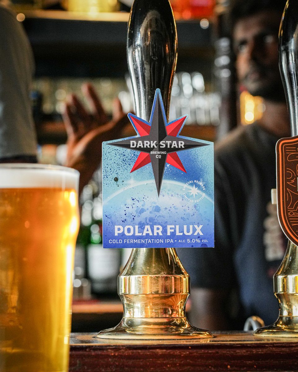 Crisp, dry and packed with gooseberry, lime and citrus! Cheers! 🍻

#DarkStarBrewing #PolarFlux #CaskBeer #DrinkResponsibly