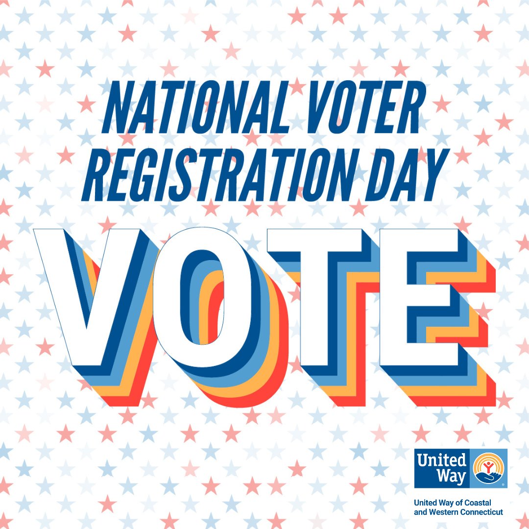 It's National Voter Registration Day! 🗳️ Your voice matters, and your vote is your power. Make sure you're registered and ready to vote in Connecticut. Every vote counts in shaping the future of our community! 

Register today: voterregistration.ct.gov