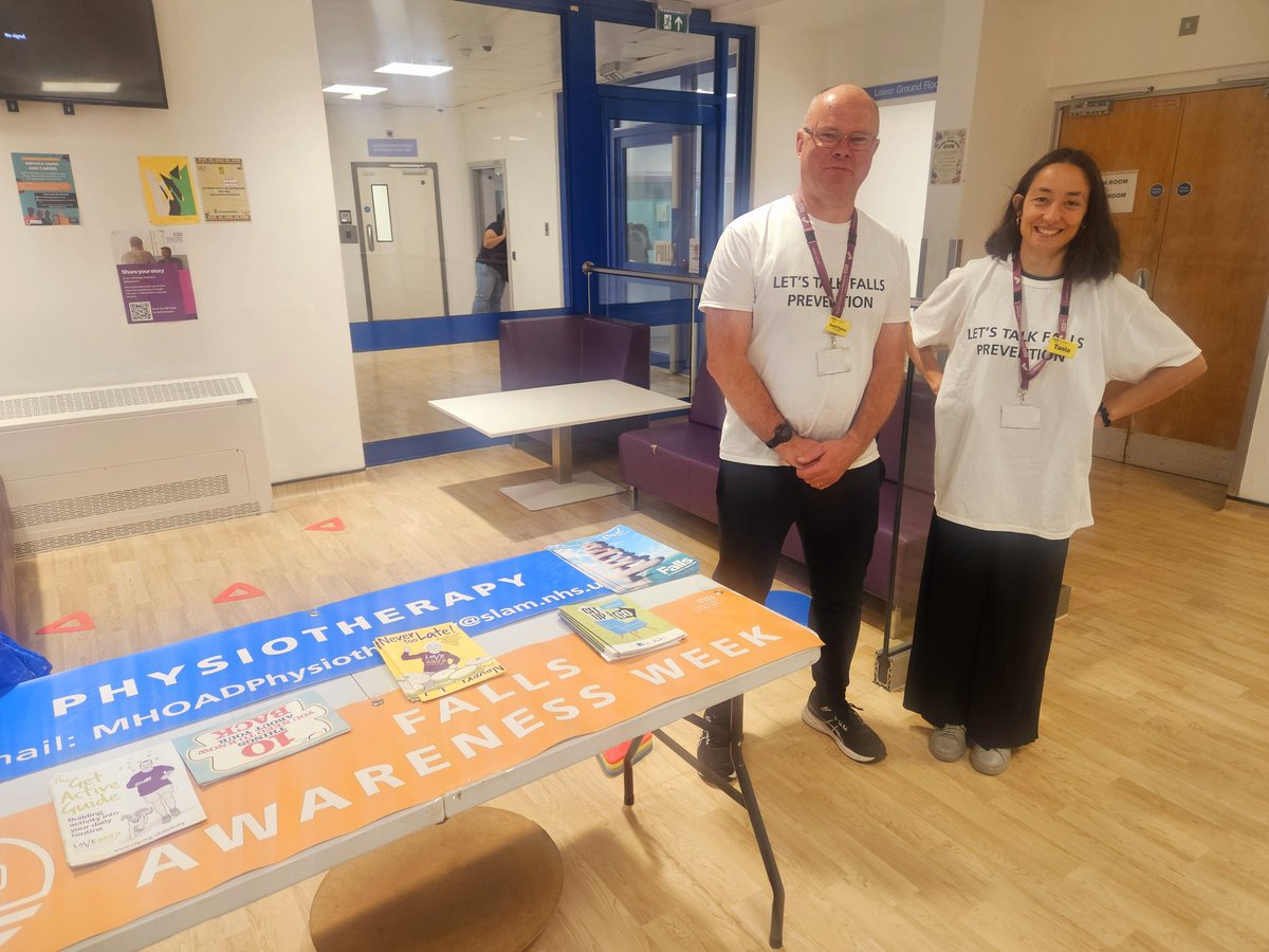Sophia π (@sophiaot_) on Twitter photo Tania and David from our #Physiotherapy team ran a Falls Awareness lunchtime session at The Ladywell Unit for #FallsAwarenessWeek π£ Teaching everyone ways to improve their balance & prevent falls! #FallsPrevention #FallsAwareness #Physiotherapy #AHPs #MentalHealth <a href="/MaudsleyNHS/">NHS Maudsley</a> Tania and David from our #Physiotherapy team ran a Falls Awareness lunchtime session at The Ladywell Unit for #FallsAwarenessWeek π£ Teaching everyone ways to improve their balance & prevent falls! #FallsPrevention #FallsAwareness #Physiotherapy #AHPs #MentalHealth <a href="/MaudsleyNHS/">NHS Maudsley</a>