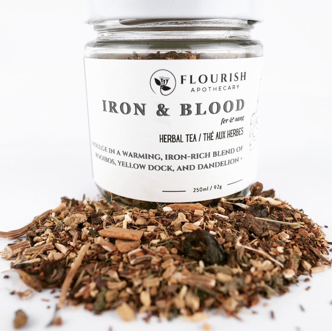 flourishapothbc's tweet photo. Our Iron & Blood tea is specially formulated to boost your iron levels with the help of dandelion, burdock, yellow dock, nettle, and a healthy dose of vitamin C to help aid with absorption thanks to the added rosehips and licorice root. Try some today!
#flourishapothbc #Iron https://t.co/xTp9PfpS83