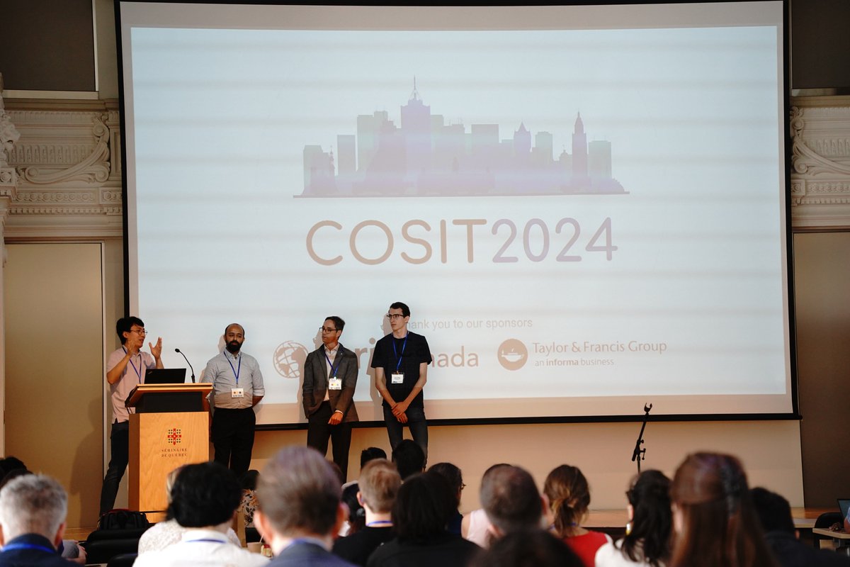 cosit2024's tweet image. A great morning session to start off #COSIT2024