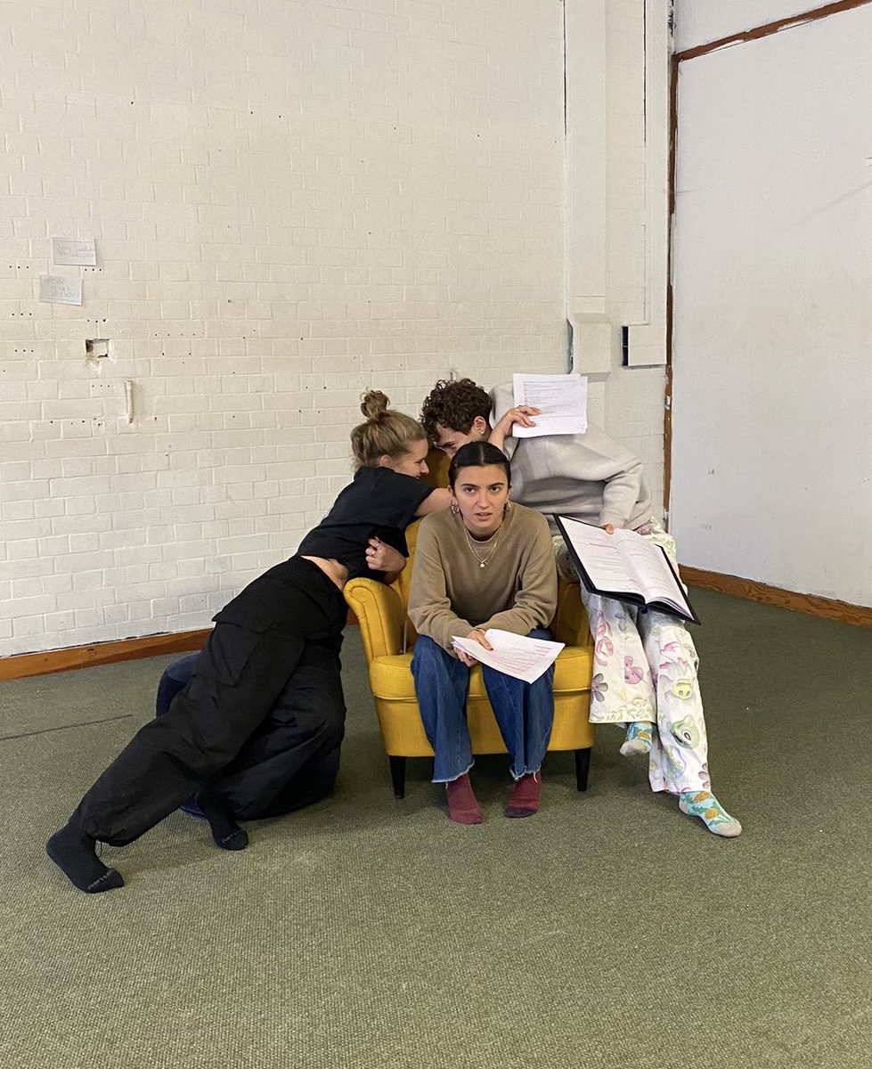 DreambiteCo's tweet image. In Consumed, we explore desires that society deem unconventional and what it looks like if women unleash everything they’ve repressed…resulting in a v kinky, weird, boundary-busting show.

We’re having the best time in rehearsals exploring how to stage this @CamdenPT