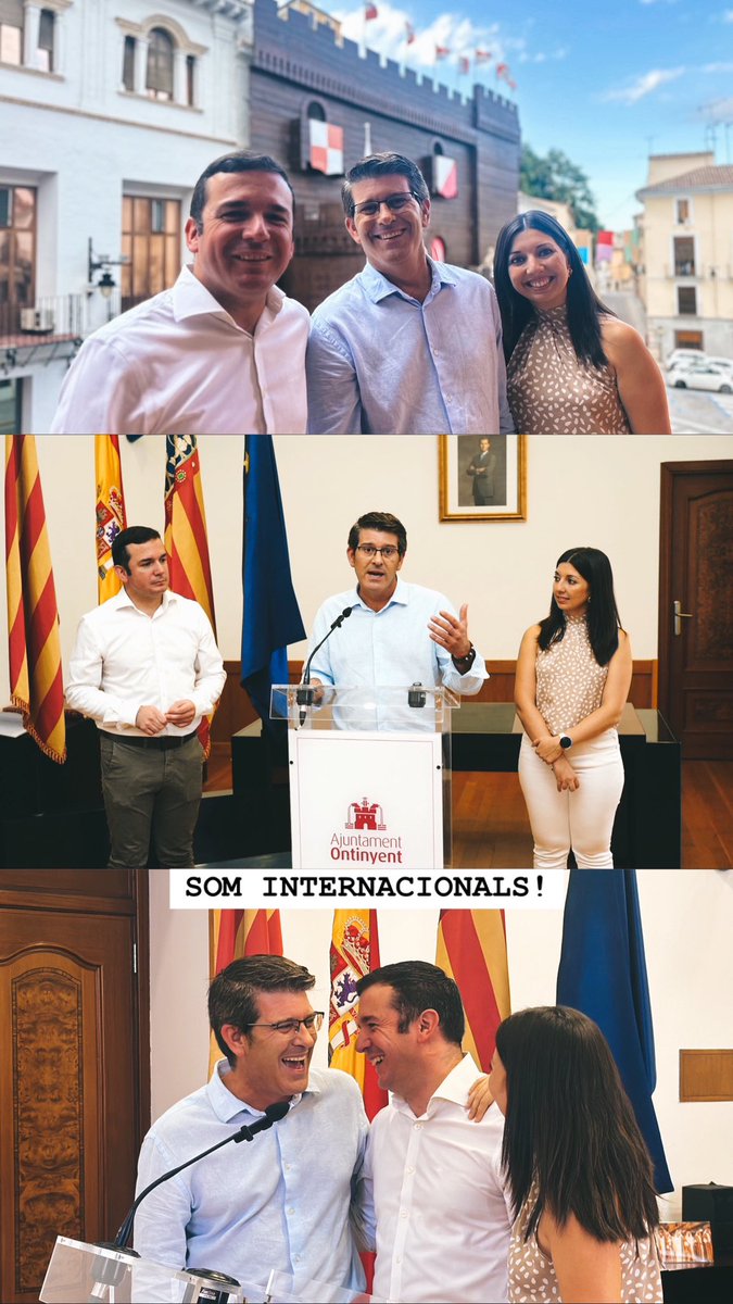 UNES FESTES INTERNACIONALS. Els nostres Moros i Cristians han estat declarats Festa d'Interés Turístic Internacional. Gràcies pel treball a <a href="/VicentVaello/">Vicente Pla</a> i <a href="/MorosCristians/">Societat de Festers</a> i a l'equip de tècnics municipals coordinats per la regidora <a href="/AngelsVioli/">Angels Muñoz Rovira</a>. Ontinyent ho ha fet possible!