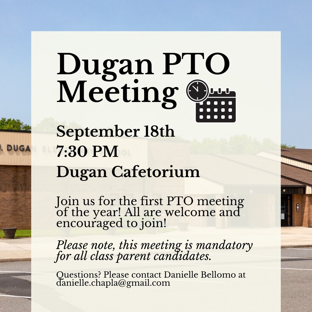 Dugan Elementary PTO tweet media