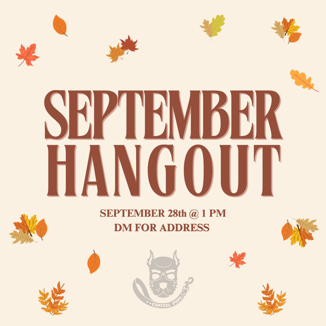 CapitalPups's tweet photo. 🐾 Calling all Ottawa Pups, Kitties, and Handlers! 🐾

Get ready for an awesome hangout on Saturday, Sept 28th from 1 PM to 11 PM in Kanata! 🎉

📅 Date: Saturday, Sept 28th
🕐 Time: 1 PM - 11 PM
📍 Location: Kanata, Ottawa

#OttawaPups #OttawaKitties #PetPlayHangout https://t.co/yhb8mbTEjw