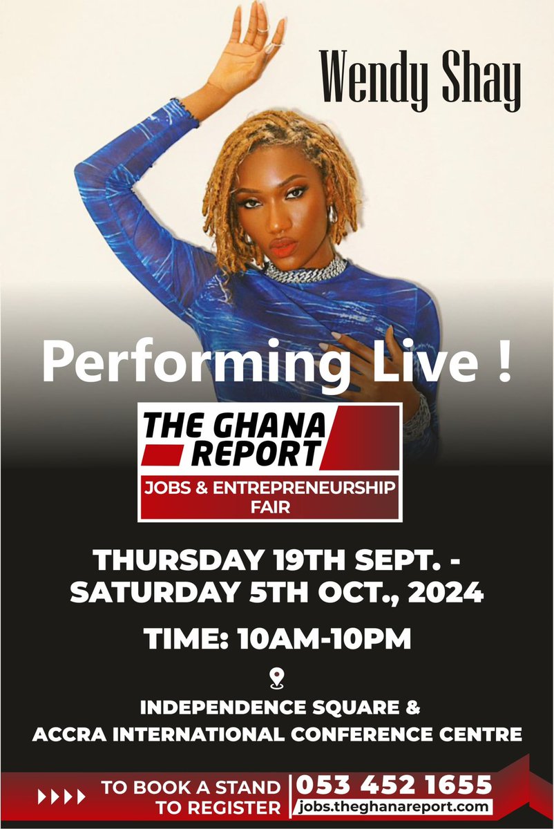 #GhanaJobsFair 
#YouthEntrepreneurship2024