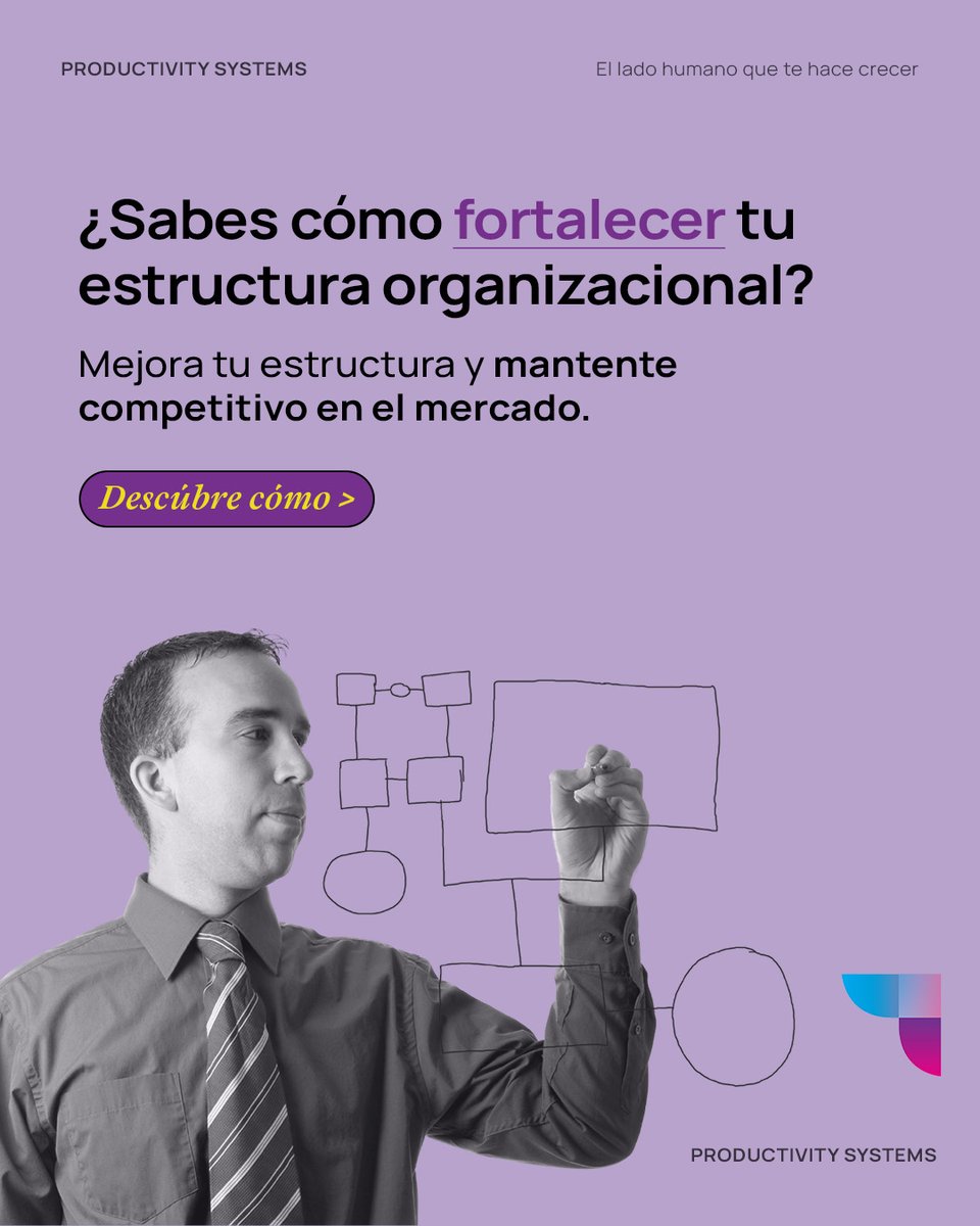 ProductivitySys's tweet image. Una estructura organizacional eficiente es clave para el éxito. Te ayudamos a mejorarla con descripciones de puestos, tabuladores y políticas de compensación. ¡Optimiza tus procesos y fortalece tu empresa!

Solicita una cita con nuestros expertos:
💬 +52 33 3615 5411