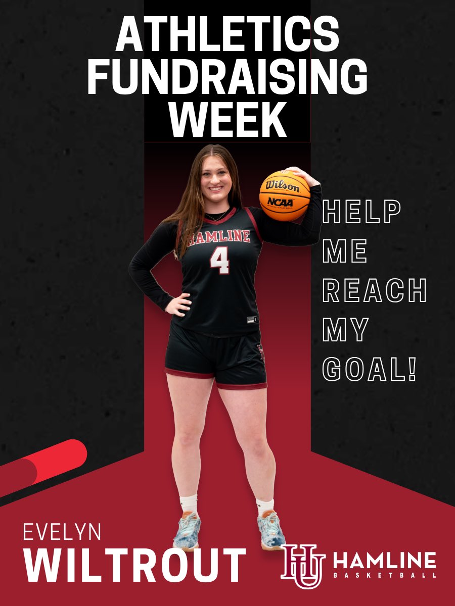 I am raising money for the Hamline Women’s Basketball team! Would love any support to help us with our various expenses throughout our season!

givecampus.com/zx1dy0
