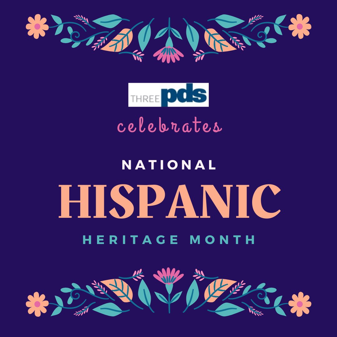 ThreePDS's tweet photo. At ThreePDS, we are proud to celebrate Hispanic Heritage Month 2024! #HispanicHeritageMonth2024 #ThreePDS #MakeTheMove https://t.co/lORwZZnLN5