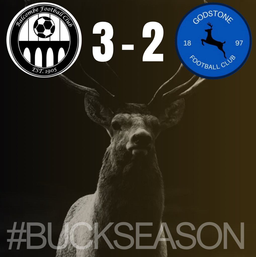 Still adjusting to the difference in quality this season. Many positives to take away from facing one of the leagues toughest teams🫡

We move! 🦌🖤💙

Best of luck in the season ahead <a href="/balcombe_bbs/">Balcombe FC</a>