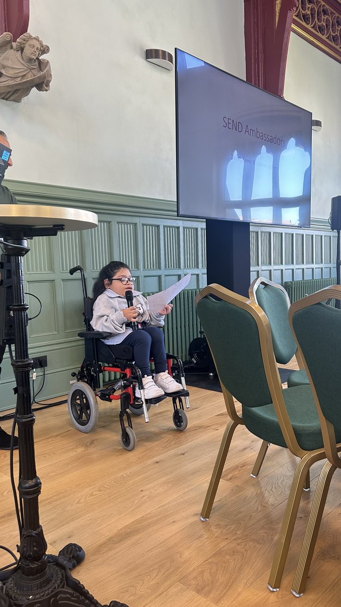 So proud of our SEND System for smashing our Annual Conference out of the water today. It was so heart warming to have young people’s voices throughout the day,  + see the difference made. Big thanks to all who supported, presented, attended and to Kath and George for hosting 🌟