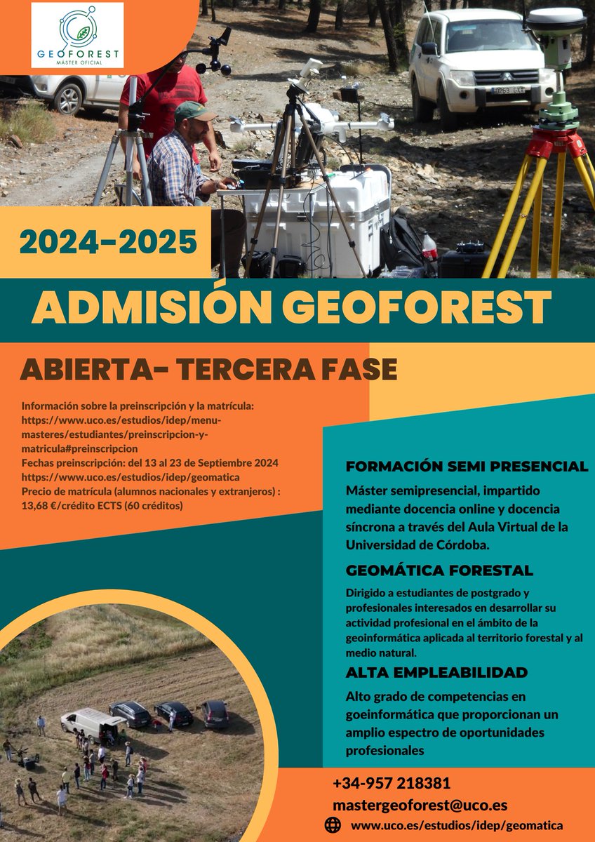 Máster GEOFOREST tweet media