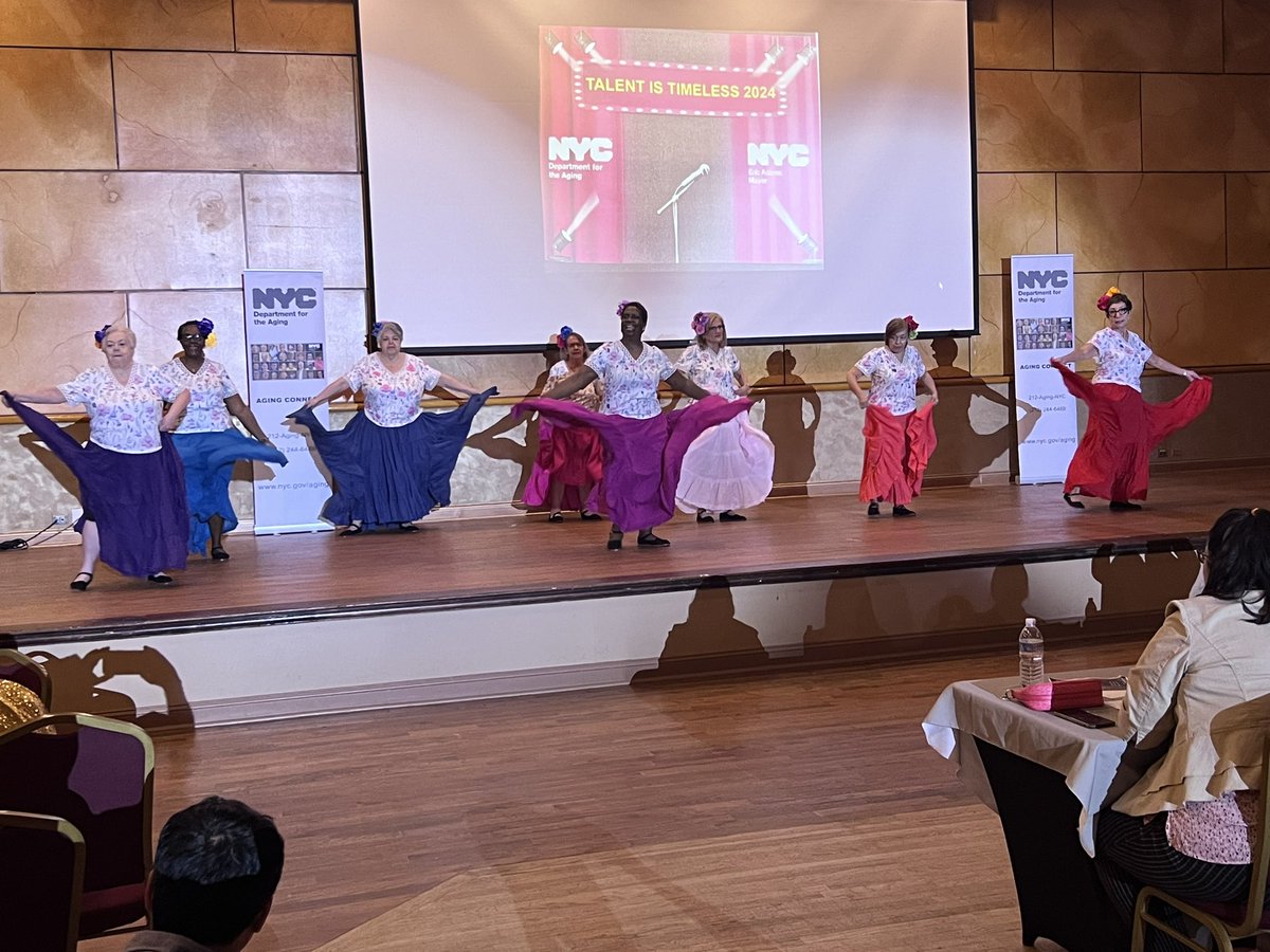 YolandaLaprea's tweet photo. Watching older adults share their talents and express themselves on stage is a beautiful, joyful, and truly inspiring experience. Their creativity reminds us that self-expression knows no age. #fundacionyolandalaprea
#AgingWithPurpose #CommunitySpirit @NYCAging https://t.co/yaOAJtzhdI
