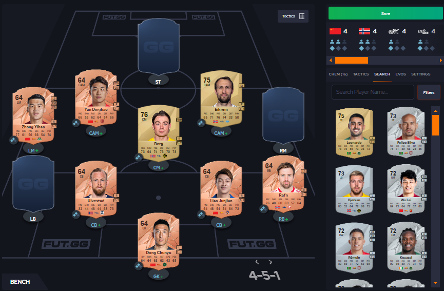 FutGawm's tweet photo. Hybrid Leagues SBC Solutions 👇

Explanation in comments https://t.co/CFH05Vxb5y