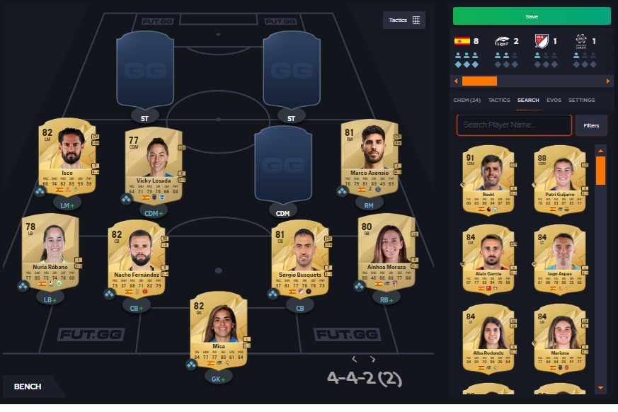 FutGawm's tweet photo. Hybrid Leagues SBC Solutions 👇

Explanation in comments https://t.co/CFH05Vxb5y