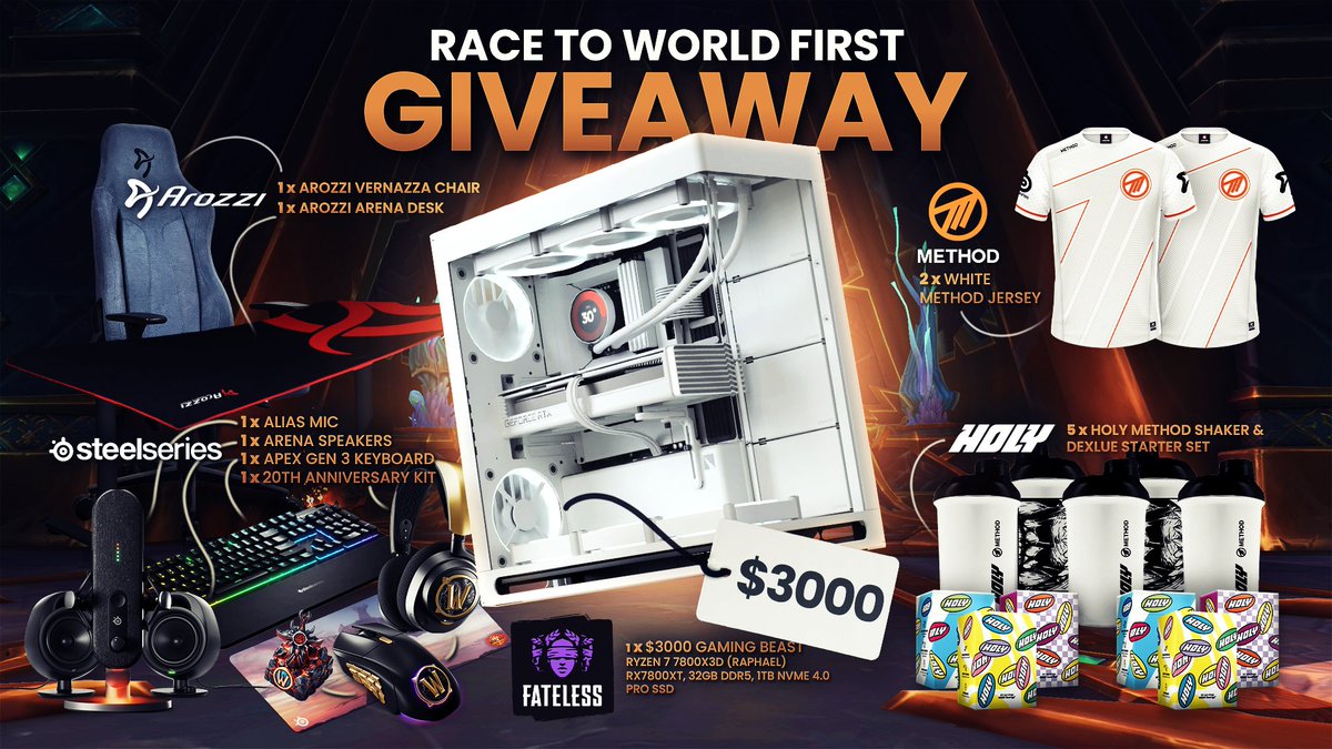 We’re doing a MASSIVE $5000 Race to World First Giveaway!! 🎁

🧡 Like
🔁 RT

MORE ENTRIES 👇
tinyurl.com/Vast-Method