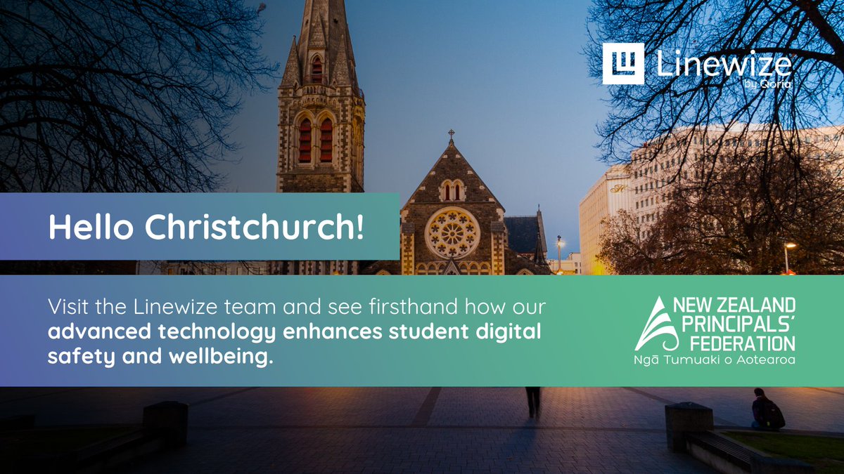 The NZPF 2024 Conference has opened in Christchurch! Visit us at Booth #33 to see how Linewize is enhancing digital safety &amp; student wellbeing in NZ schools. Don’t miss your chance to win a 1-year subscription to Linewize Monitor &amp; Pulse! 

Learn more: hubs.ly/Q02Q44_G0