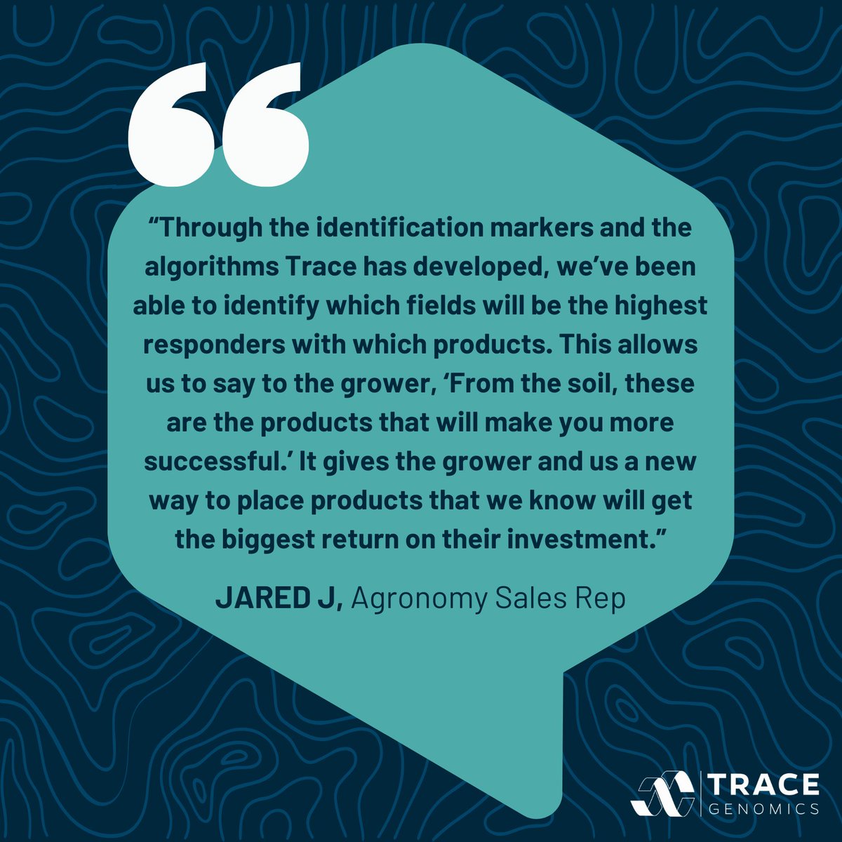 tracegenomics's tweet image. Make decisions based on actual insights from the soil with TraceCOMPLETE.
#soilintelligence #actionableinsights #soil