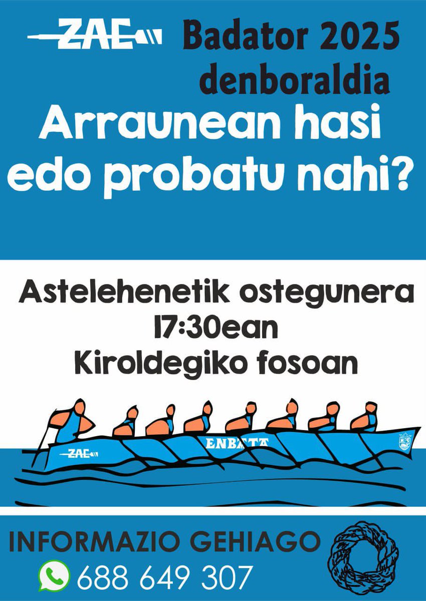 Animatu gurekin arrauna probatzera!