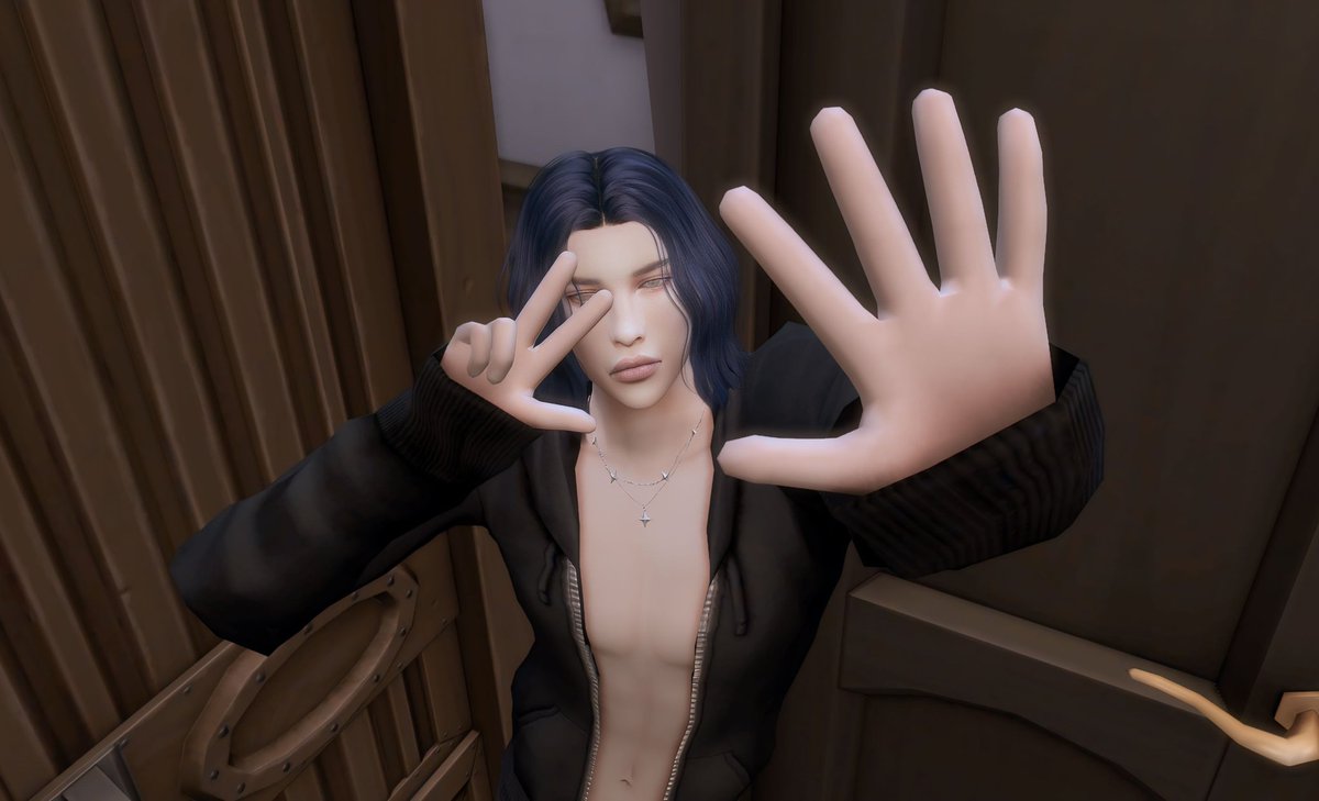 동양인 느낌으로 만들고싶었는데 뭣도 아니게 된..