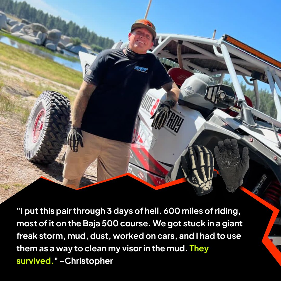 TACLABTACTICAL's tweet photo. Nothing beats the freedom of the open trail, and with Black Reaper Gloves, you’re always in control. Whether you’re tearing up the terrain or cruising the backroads in your UTV, these gloves give you the grip, protection, and precision you need. Built for patriots who never back down. 🇺🇸💪
 #BlackReaperGloves #MAGA #FreedomRiders #UTVLife