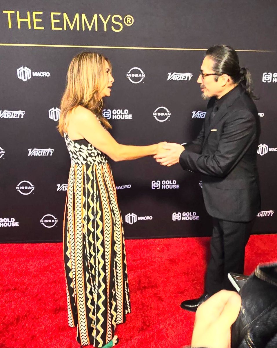 Diana Lee Inosanto (@therealdli) on Twitter photo Highlight of my week was meeting #HiroyukiSanada who has now made #Emmy History winning for Outstanding Lead Actor for his amazing performance in Shogun! What a tremendous honor! Congratulations to #Shogun Cheers to <a href="/GoldHouseCo/">GOLD HOUSE</a> for championing these diverse stories! Highlight of my week was meeting #HiroyukiSanada who has now made #Emmy History winning for Outstanding Lead Actor for his amazing performance in Shogun! What a tremendous honor! Congratulations to #Shogun Cheers to <a href="/GoldHouseCo/">GOLD HOUSE</a> for championing these diverse stories!