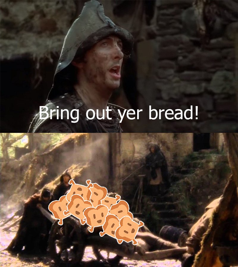 Y'all get your bread friends yet?

-> feckless.toys