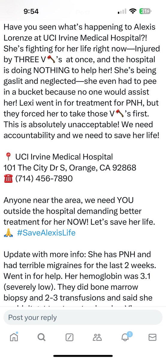 KryptyPop's tweet photo. @DiedSuddenly_ Call the hospital to let them know that we are watching this! https://t.co/3gA1RDvCTl