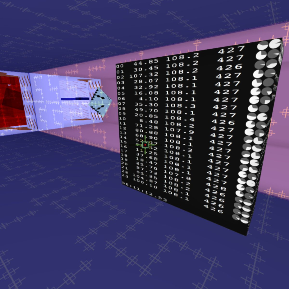 MetarealWorld's tweet photo. To fine-tune puzzles with complex systems and emergent timing, we build a lot of custom in-world tricorders. https://t.co/0Ycf019IOD