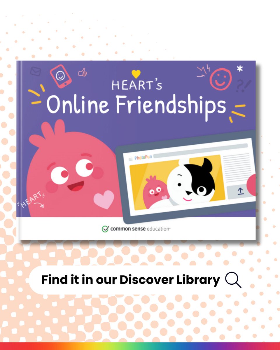 📱 Start building responsible online habits early! 

Check out digital citizenship book templates in the Discover Library—perfect for elementary students learning to navigate the digital world.

 #DigitalCitizenship #EdTech #DiscoverLibrary