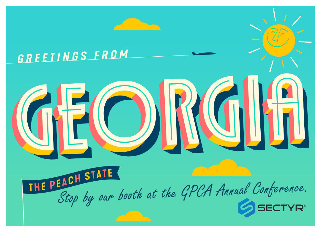 sectyr's tweet photo. We will be in Georgia next week for the #GPCA Annual Conference. Visit the @Sectyr booth in the Exhibit Hall to learn how we are helping FQHCs track &amp; manage critical compliance items, moving them to Continuous Program Compliance® with SectyrHub®. https://t.co/oZagUCbvnh